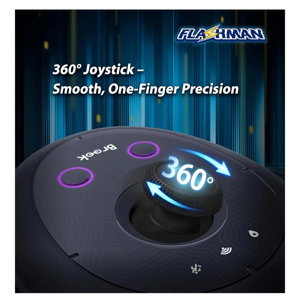 Brook Flashman Bluetooth Virtual GPS Joystick with Keychain for iPhone (iOS 17+) - Image 3 of 4