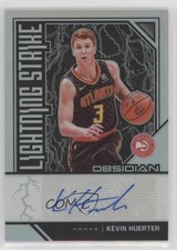 2019-20 Panini Obsidian Lightning Strike Signatures 59/99 Kevin Huerter Auto wd9