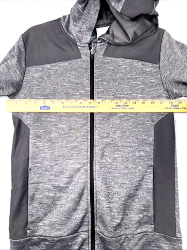 Jacket Hooded Champion C9 Duo Dry Fit Unisex Grey Full Zip Athletic Size L - Picture 16 of 18