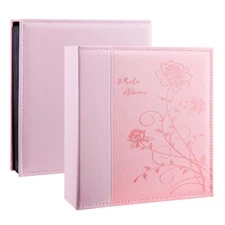 Artmag Photo Picutre Album 4x6 400 Photos, Extra Large Capacity Leather Cover