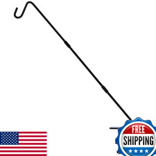 Juegoal Heavy Duty Deck Hook, 25-36" Extended, 2" Non-Slip Clamp