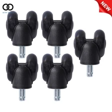 5PCS 2inch Office Chair Caster Wheels, Heavy-Duty Chair Wheels Support 2200lbs