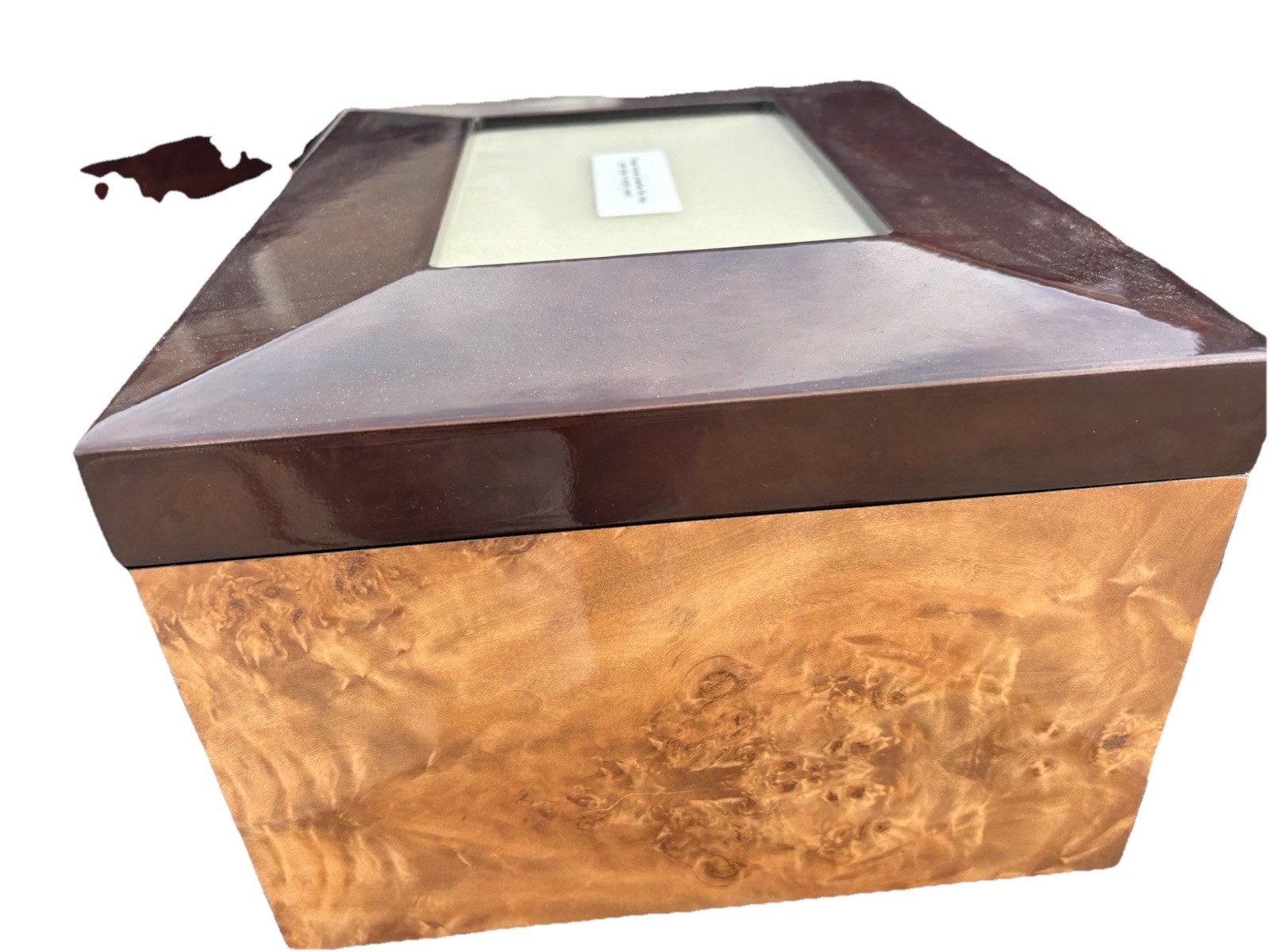 Complete Pre-need Memorial for Cremation kit Wood Memory Box