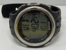 Oceanic F11 Black Free Dive Computer Watch