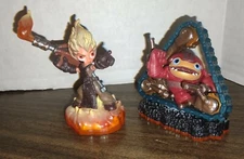 Skylanders Trap Team Torch Tread Head Set Lot Switch PS4 Xbox One 2 Figures
