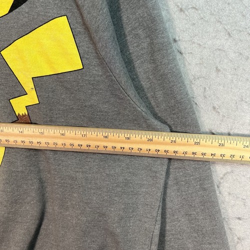 2012 Pokemon Pikachu Cartoon Promo Sweater Youth XL Gray Crewneck Sweatshirt - Picture 3 of 13