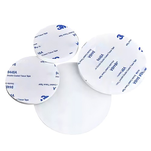 Self Adhesive Silicone Rubber Feet White Round Furniture Pad Protectors Ø5-150mm - Picture 10 of 13