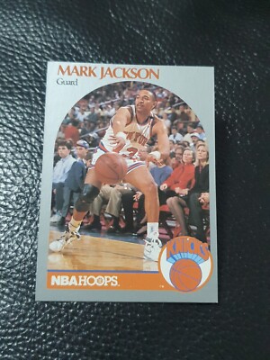 Mark Jackson - 1990-91 NBA Hoops #205 - Menendez Brothers New York Knicks - RARE