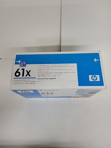Black Toner Cartridge HP LaserJet 4100 4101 Genuine SEALED New HP C8061X 61X - 第 3/10 張圖片