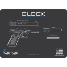 For Glock EDC Cerus Gear Every Day Carry Mat Made in USA 8.75" X 12" 
