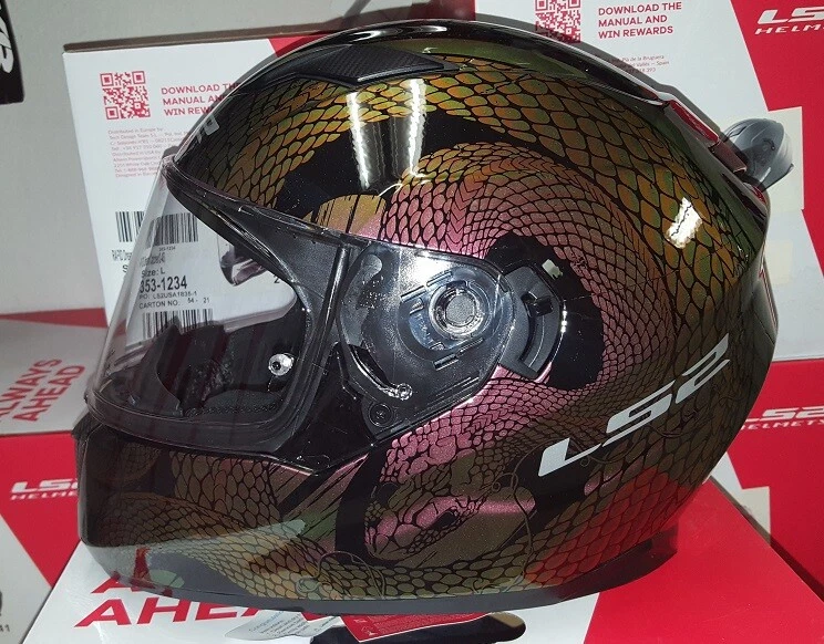 Ls2 snake cheap helmet