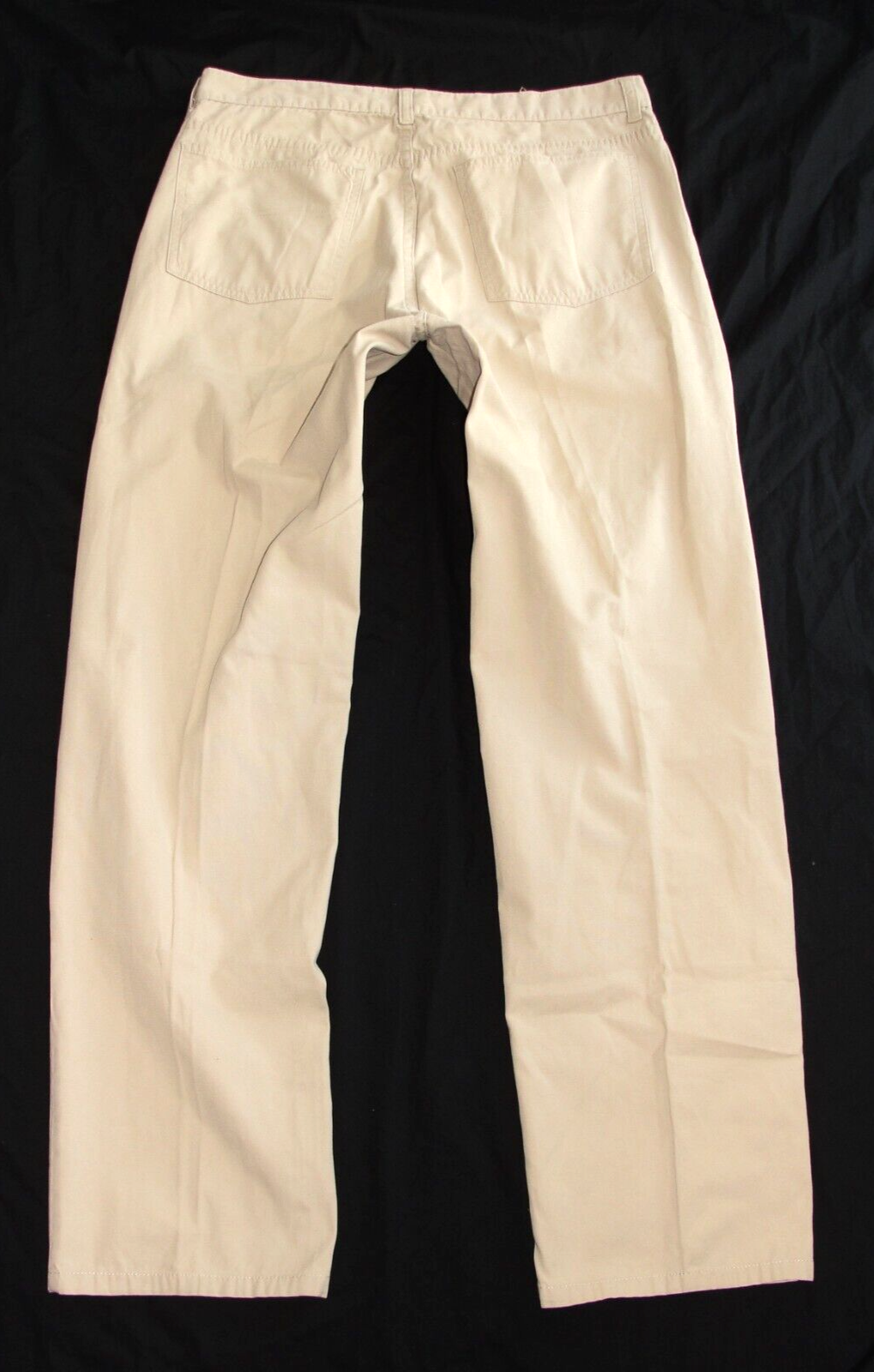 RARI PANTALONI CHINO SLIM DA UOMO CLASSICI DI LUSSO DI MARCA YVES SAINT LAURENT 36X34