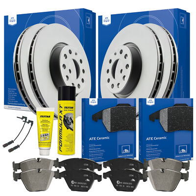 ATE CERAMIC Bremsensatz + Ceratec + Bremsenreiniger + WK BMW 3er 4er VORN Ø30
