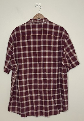 Duluth Trading NWT's Short Sleeve Plaid Button Up Size 2xl - Picture 6 of 6