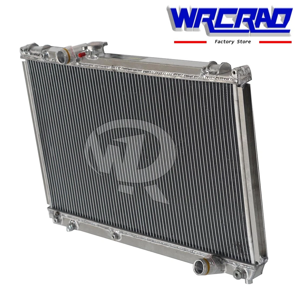 Radiador compatible con TOYOTA MARK II Chaser JZX100 1JZ-GT 1996-2000 1997 1999 L4 2,5 L MT Foto 4 de 4