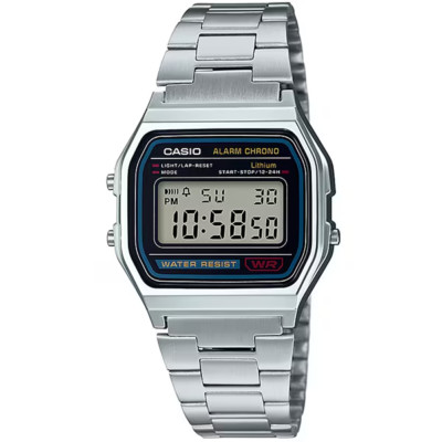 CASIO Collection STANDARD Watch A158WA-1JH Japan NEW