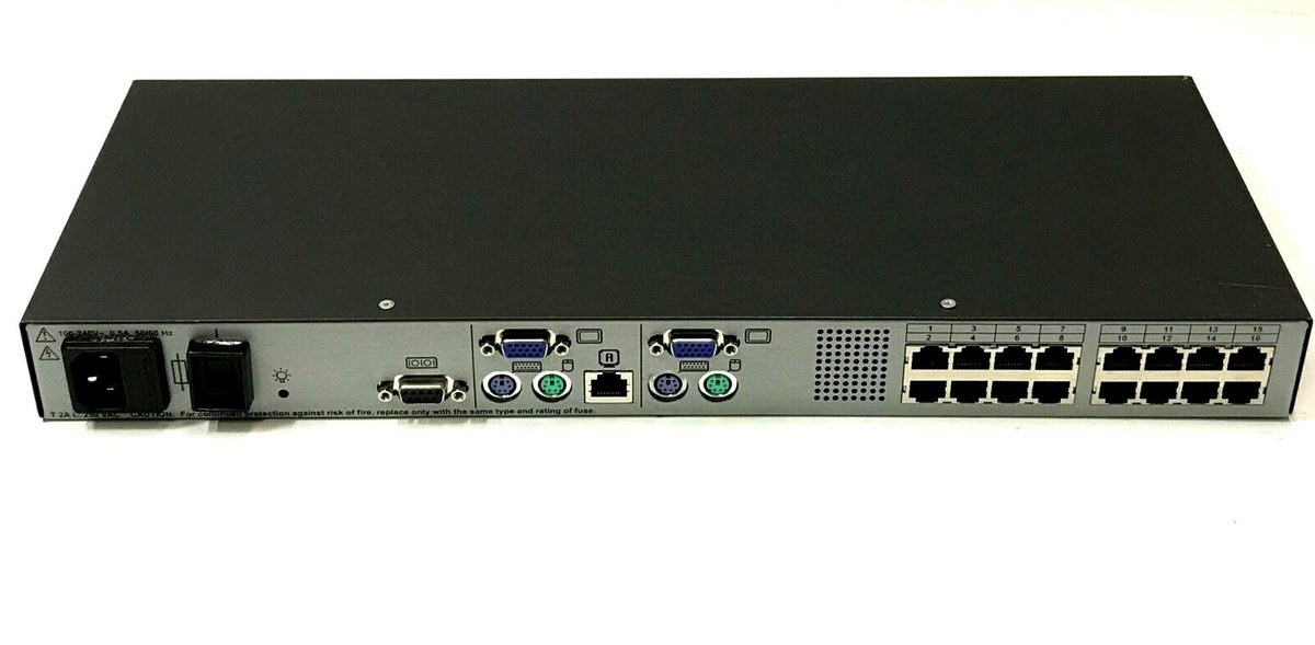 HP Hewlett Packard Company Series EO1013 Server Console Switch | eBay