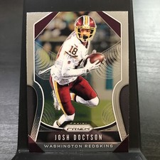 Josh Doctson 2019 Panini Prizm Football Chrome Base Card #60 Washington Redskins