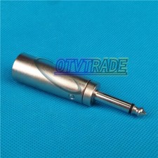 ONE XLR Male Adapter to 1/4" Single Track TRS Connector NEW