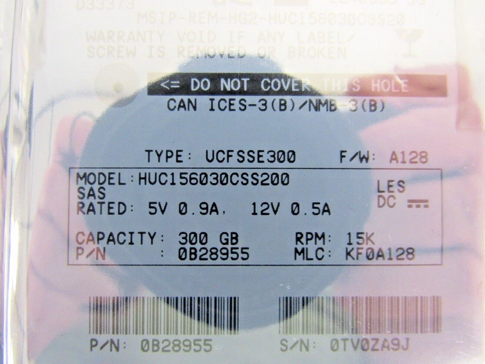 HGST HUC156030CSS200 Ultrastar C15K600 300GB, Internal, 15000RPM () Hard Drive - Image 2 of 4