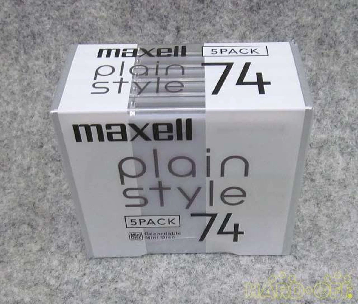 MAXELL PLMD74.5P AV Accessories Mini Disc 5 Packs MD Recordable NEW | eBay
