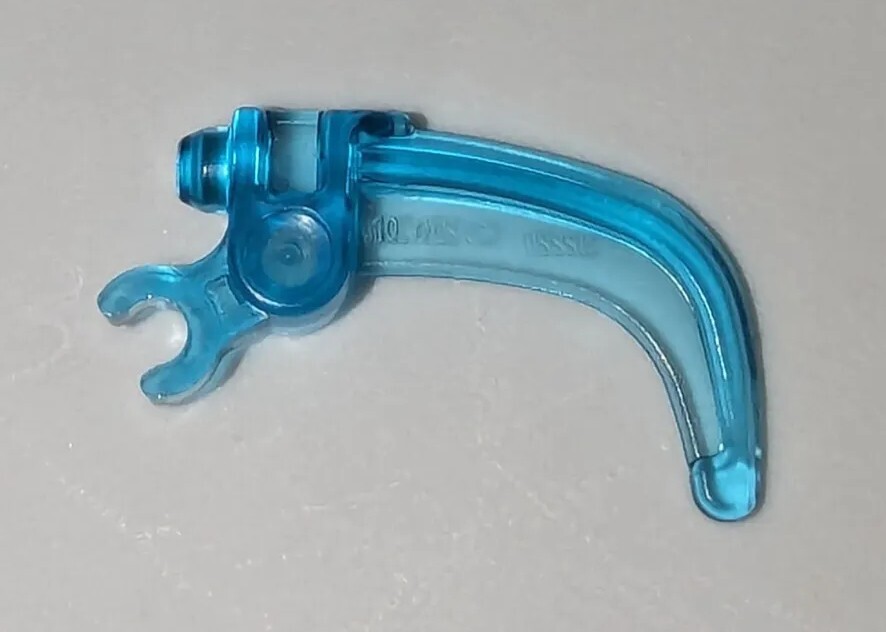 Lego Hero Factory Part # 92220 Weapon Claw with Clip Trans Light