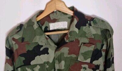 Yugoslav Army Uniform Camouflage Oak Leaf M-89 Shirt Yugoslav Army Uniform Camouflage Oak Leaf M-89 Shirt