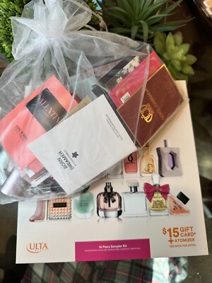 Ulta Beauty Dazzling Scents of the Season 14 Piece Sampler Kit With 15$ Gift Car