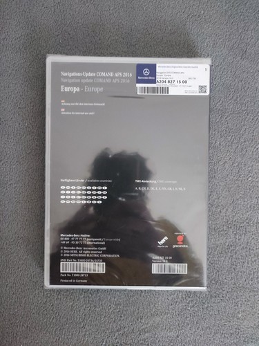 DVD Navigation Mercedes COMAND APS NTG4-204 EUROPA 2016 SLS GLK C-Klasse violett - Bild 2 von 4