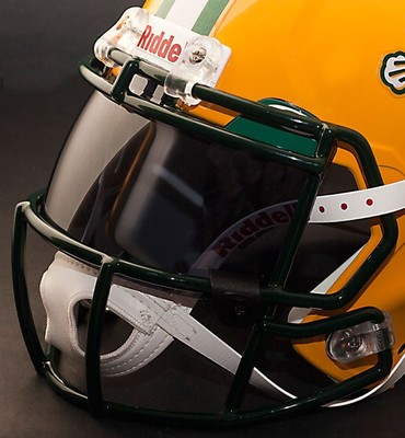 CUSTOM* NORTH DAKOTA STATE BISON NDSU Riddell SPEED Replica Football Helmet  | eBay