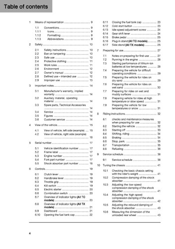 Husqvarna Owners Manual Book Guide 2025 TC 300 - Picture 2 of 24