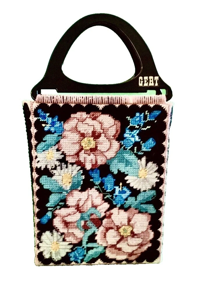 Handmade Arts & Crafts Tapiz Vintage Bolsas, Bolsos y estuches