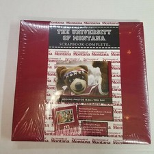 LARGE 12x12 - University of Montana Grizzlies   Scrapbook Album   NEW  