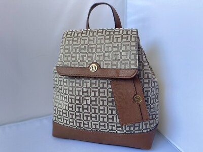 Tommy Hilfiger Logo Brown Beige women display picture 3