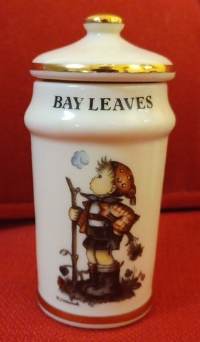 Vintage 1987 M.J. Hummel ""Bay Leaves"" Gewürzglas ARS AG