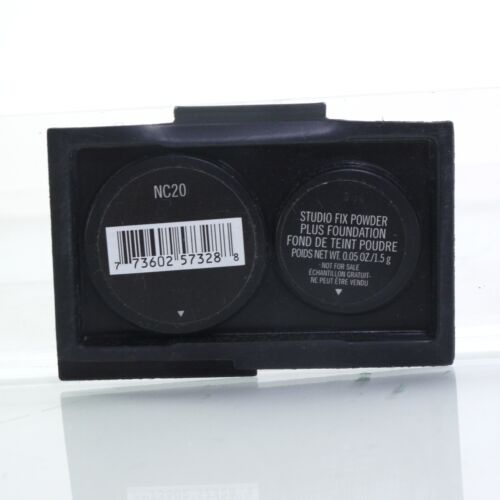3 MAC Studio FIX Powder Plus Foundation Sample in NC20 NWOB - Picture 4 of 4