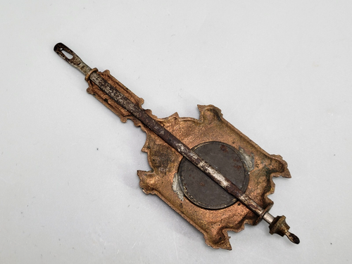 **RARE** ANTIQUE 1800'S EN WELCH GINGERBREAD CLOCK PATTI PENDULUM PARTS USA - Picture 6 of 8
