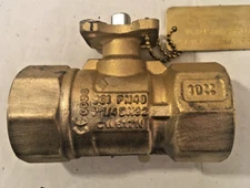 Johnson Controls 11/4" VG1245DN Ball Valve CV11.7 Stainless Steel Trim