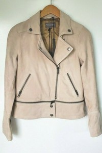 ivory suede jacket