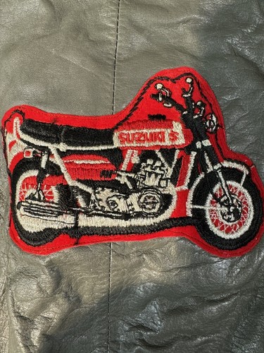 KIDS BOYS FLIGHT JACKET MC GRAY 6 PATCHED - Picture 6 of 6