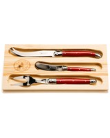 Jean Dubost Laguiole 3pc Cheese Set on sale Jean Dubost Laguiole 3pc Cheese Set on sale