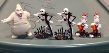 1993 Nightmare Before Christmas Jack & Zero(2),Oogie Boogie, Lock(2),Disney