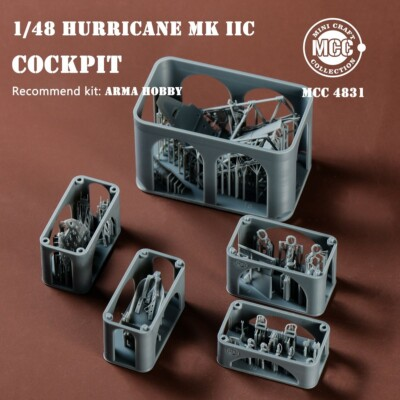 #ad MCC 4831 1 48 Hurricane Mk.IIc Cockpit for ARMA Hobby $24.50