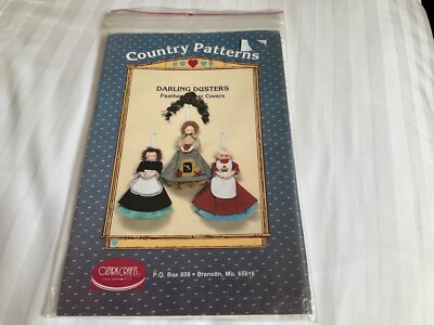 Ozark Crafts, Country Patterns Sewing Craft ungeschnittenes Muster - Darling Dusters