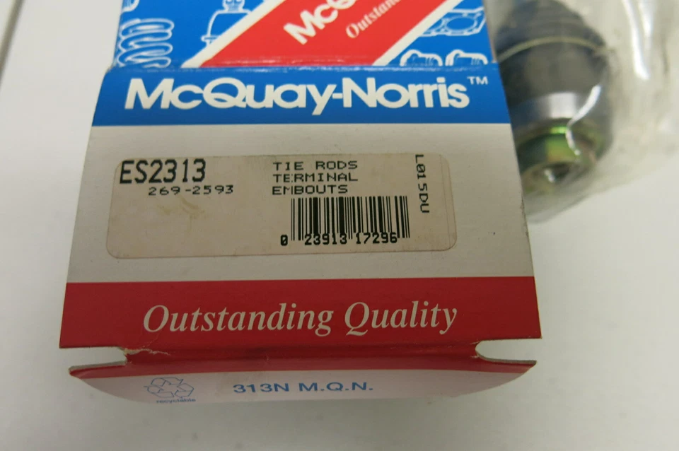 Extremidade da haste de amarração interna dianteira McQuay Norris ES2313 serve para Chevrolet Isuzu 81-87 - Imagem 2 de 2