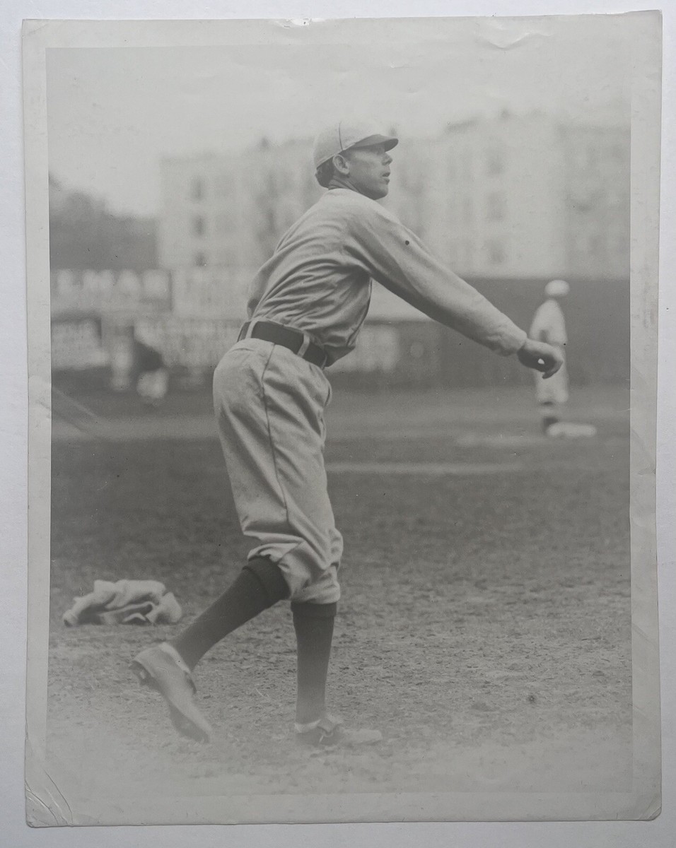Paul Thompson circa 1910 Bob Groom Original Photograph Baseball St
