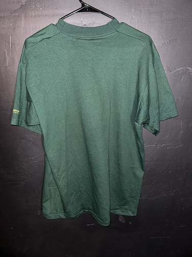 VTG John Deere T Shirt Adult L Green Single Stitch Fruit Of The Loom Best W/ Tag - Picture 3 of 10