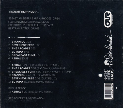 NACHTTIERHAUS 6A2 CD Album 2009 RAR & WIE NEU Jazz Klassiker ! - Picture 6 of 6