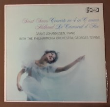 Saint Saens Concerto No. 4 in C Minor by Capitol Records 33rpm VINYL LP