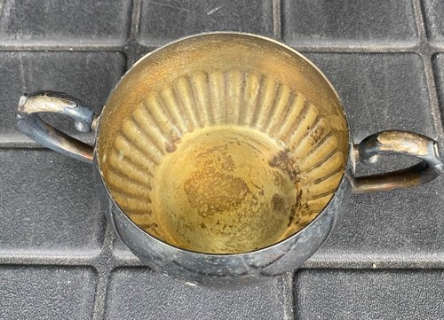 Silverplate Service Sugar Bowl And Creamer Set by Oneida Silversmith - Picture 7 of 15